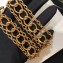 Chanel Brooch A58746 Gold/Black 2018