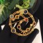 Chanel No.5 Brooch AB0294 Gold/Yellow/Blue/Red/Pearly White 2018