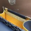 Goyard Wooden Handle Saigon PM Tote Bag Dark Blue