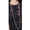 Chanel Long Necklace AB0486 Gold/Pearly White/Orange/Pink 2018