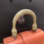 Goyard Wooden Handle Saigon PM Tote Bag Orange