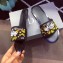 Dior Tarot Mules In "Death" Embroidered Fabric With Beads 2018