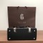 Goyard Wooden Handle Saigon PM Tote Bag Black 