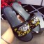 Dior Tarot Mules In "Death" Embroidered Fabric With Beads 2018