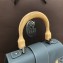 Goyard Wooden Handle Saigon PM Tote Bag Gray