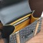 Goyard Wooden Handle Saigon PM Tote Bag Gray