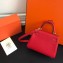 Hermes Kelly Mini 20 Original Epsom Handbag Bright Red