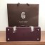 Goyard Wooden Handle Saigon PM Tote Bag Burgundy