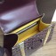Goyard Wooden Handle Saigon PM Tote Bag Burgundy