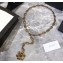 Gucci Metal Necklace With Floral Detail 603535