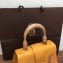 Goyard Wooden Handle Saigon PM Tote Bag Yellow