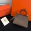 Hermes Kelly Mini 20 Original Epsom Handbag Grey 