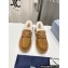 Prada Suede leather loafers yellow  2024