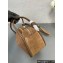 prada medium suede shoulder bag 1BA451 2024
