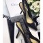 Dior Heel 9.5cm J'Adior Slingback Pumps High-Heeled Shoe in Black With Studs 2018