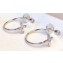 Louis Vuitton Idylle Blossom Hoop Earrings White Gold