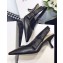 Dior Heel 6.5cm J'Adior Slingback Pumps High-Heeled Shoe in Black With Studs 2018