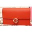 Gucci Icon Gucci Shoulder Bag 510314 Orange 2018