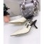 Dior Heel 6.5cm J'Adior Clear Slingback Pumps High-Heeled Shoe in Patent Leather White 2018