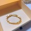  Louis Vuitton Monogram Chain Bracelet M62486 Gold