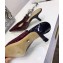 Dior Heel 6.5cm J'Adior Clear Slingback Pumps High-Heeled Shoe in Patent Leather Burgundy 2018