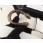 Gucci Leather Belt with Gold Dionysus Buckle White 2018