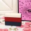 Gucci Queen Margaret Leather Card Case 476072 Pink 2018