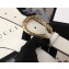 Gucci Leather Belt with Gold Dionysus Buckle White 2018