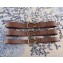Gucci Leather Belt with Gold Dionysus Buckle Brown 2018