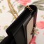 Gucci Queen Margaret Leather Mini Bag 476079 Black/White 2018