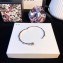 Gucci GG Running Bracelet in White Gold 554573