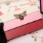 Gucci Queen Margaret Leather Mini Bag 476079 Pink 2018