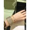 VanCleef&Arpels 18k Cuff Bracelet with Crystal Gold 2018