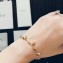 Dior Sous les Etoiles Bracelet in Gold/White Crystal 2018