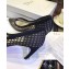 Dior Heel 6.5cm D-Choc Pumps High-Heeled Shoe In Black Mesh 2018