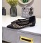 Dior D-Choc Ballet Pumps In Black Mesh 2018