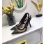 Dior Heel 9.5cm J'Adior Slingback Pumps High-Heeled Shoe In Black Mesh 2018