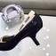 Dior Heel 6.5cm J'Adior And Double Ribbon Pumps High-Heeled Shoe Patent Leather Black 2018