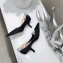 Dior Heel 6.5cm J'Adior And Double Ribbon Pumps High-Heeled Shoe Technical Fabric/Canvas Black 2018 