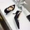 Dior Heel 6.5cm J'Adior And Double Ribbon Pumps High-Heeled Shoe Technical Fabric/Canvas Black 2018 