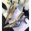 Dior Heel 6.5cm Sweet-D Slingback Pumps High-Heeled Shoe Silver 2018