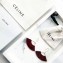 Celine Earrings Burgundy 2018