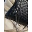 Chanel Aged Shiny Lambskin, Crystal Pearls & Black Metal Shopping Bag AS4222 2023