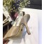 Dior Heel 9.5cm J'Adior Slingback Pumps Shoe Calfskin Leather Nude 2018