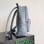 Bottega Veneta Small Intrecciato leather Backpack Bag Gray 2023