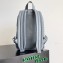 Bottega Veneta Small Intrecciato leather Backpack Bag Gray 2023