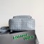 Bottega Veneta Small Intrecciato leather Backpack Bag Gray 2023