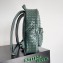 Bottega Veneta Small Intrecciato leather Backpack Bag Dark Green 2023