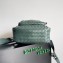 Bottega Veneta Small Intrecciato leather Backpack Bag Dark Green 2023