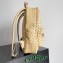 Bottega Veneta Small Intrecciato leather Backpack Bag Beige 2023